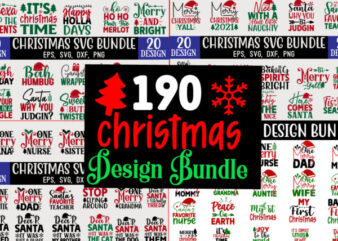 Christmas SVG T shirt Design Bundle