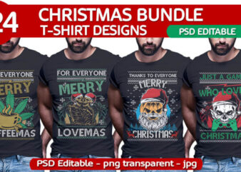 124 ugly christmas Tshirt designs bundle part2